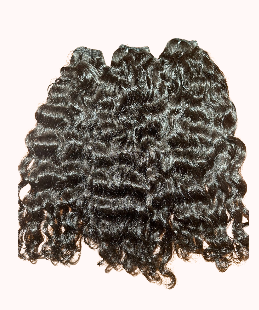 Indian Raw Curly Bundles