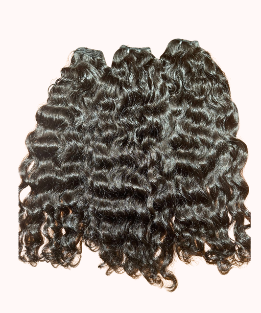 Indian Raw Curly Bundles
